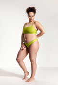 Tope bottom in green