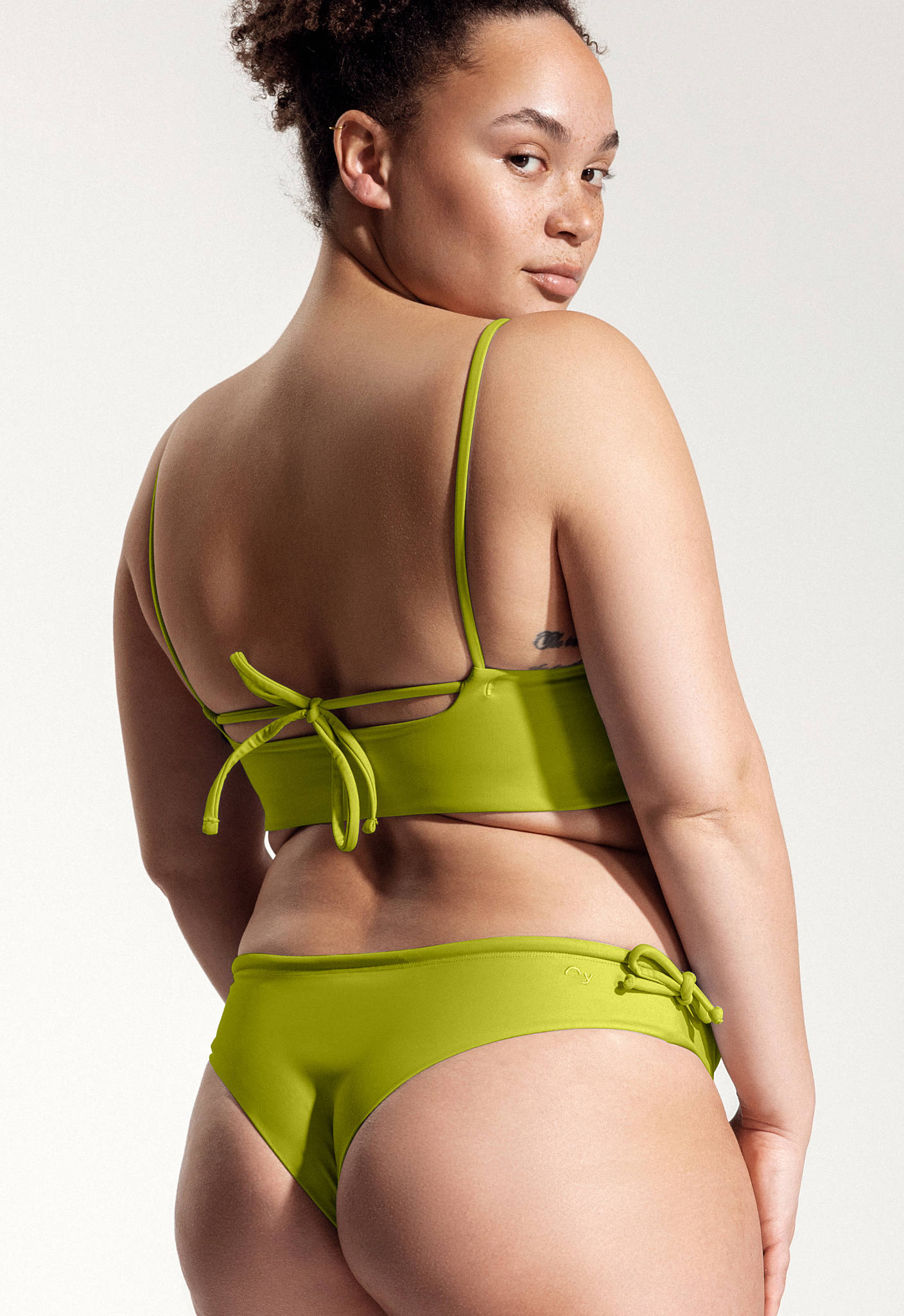 Buri bottom in green
