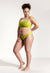 Buri top in green