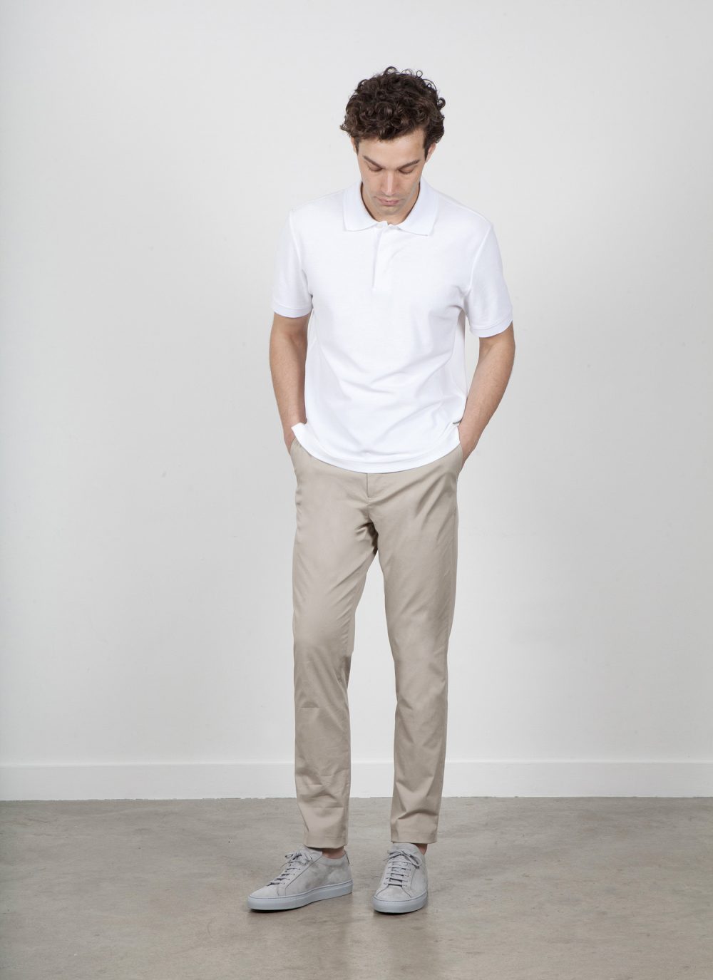 The 24 Trouser in Beige - Siblings