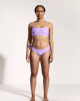 Surf Bikini Oberteil „Buri“ in hellviolett