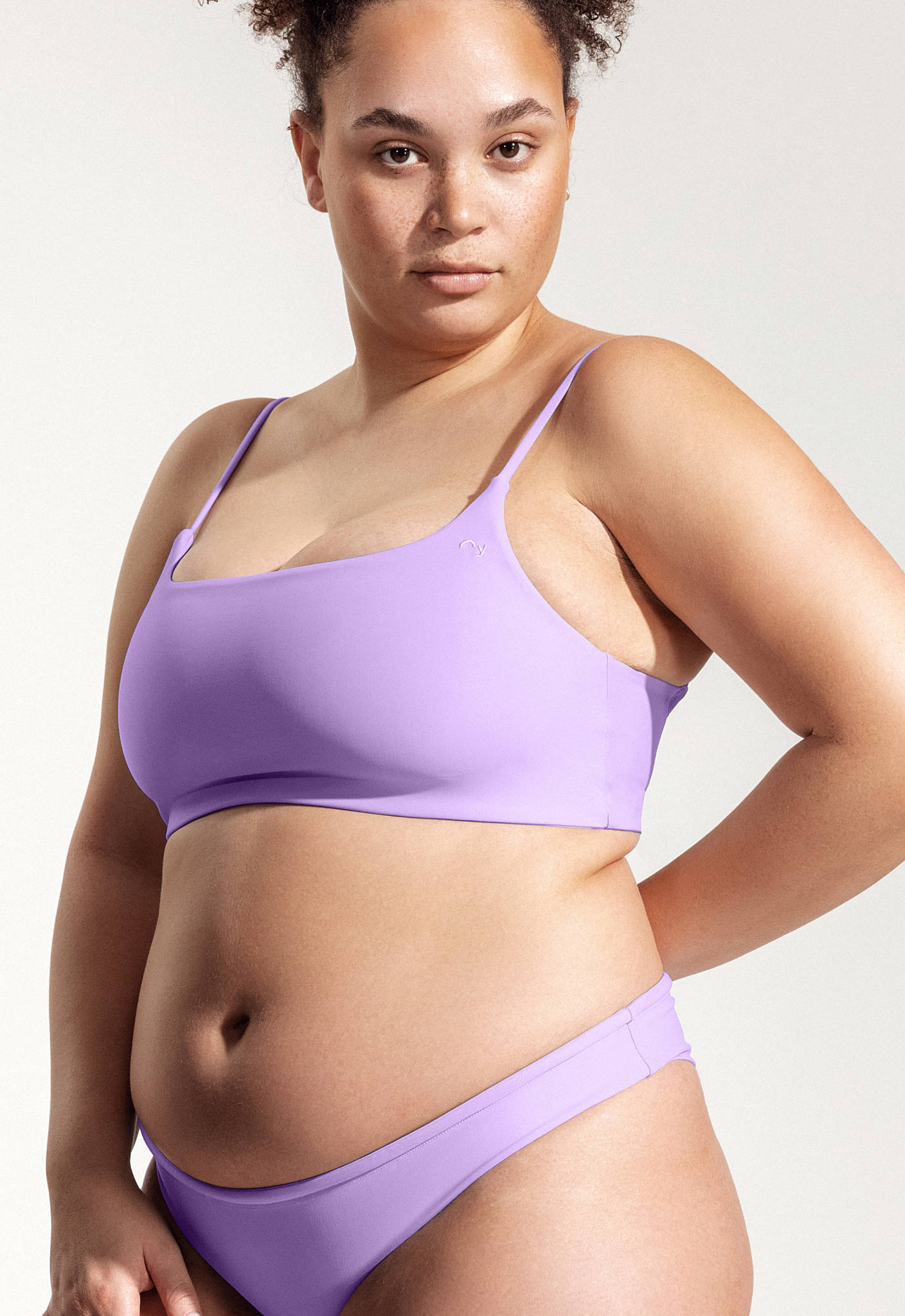 Surf Bikini Oberteil „Buri“ in hellviolett