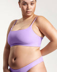 Surf Bikini Oberteil „Buri“ in hellviolett