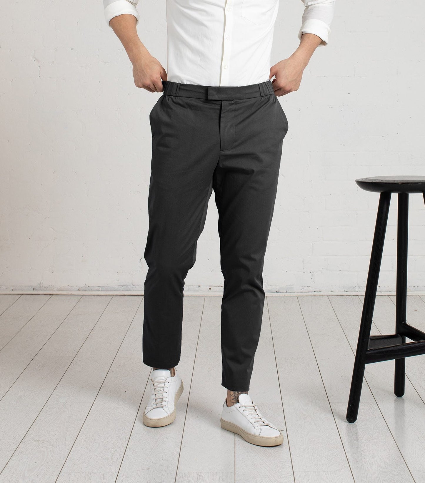 The 24 Trouser in Slate Grey - Siblings